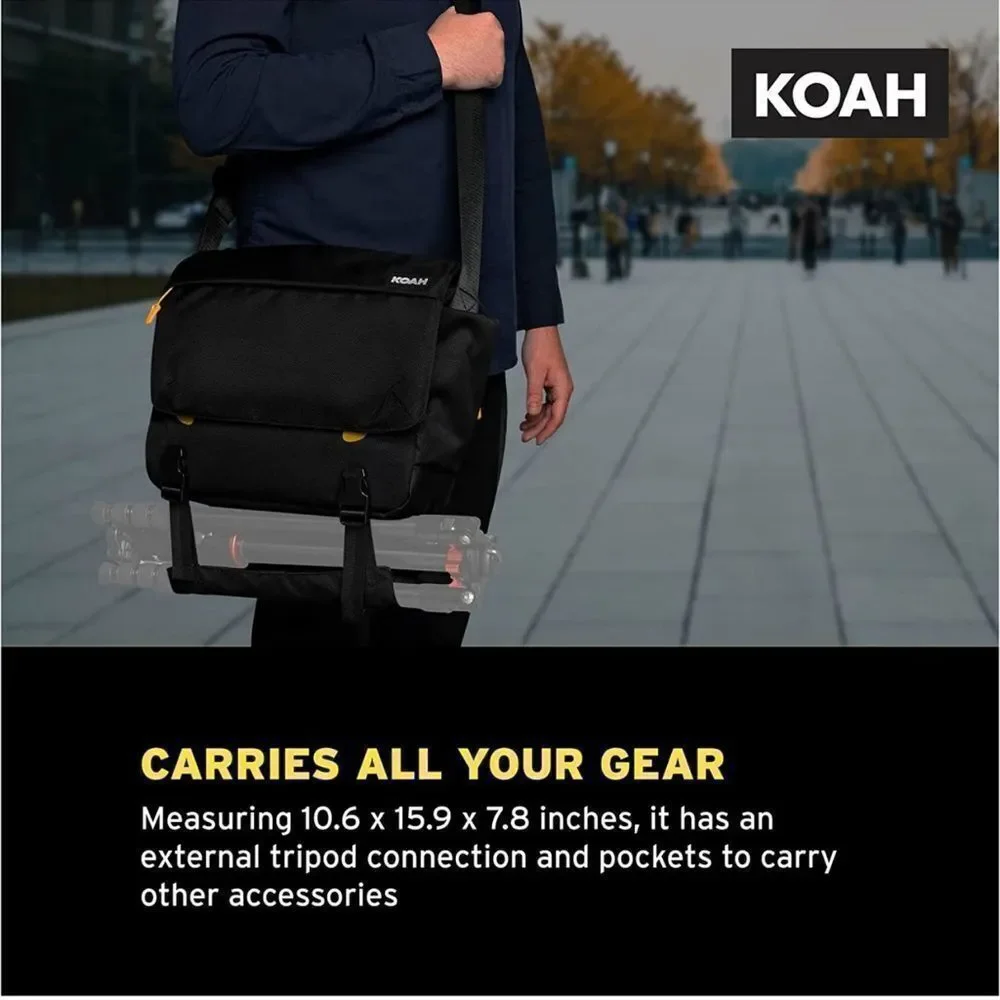 Koah Fulton Precision Shoulder Messenger Camera Bag